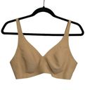 Revolution Knix  V-Neck Wire-free Bra in Warm Sand - Size L Photo 2