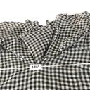 Ten Sixty Sherman  NORDSTROM Black & white Gingham Cold shoulder Blouse NEW large Photo 11