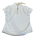 ep pro  White golf polo with gray trim The SAVOY Size Medium NEW Photo 0