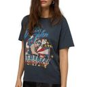 Daydreamer  Elton John Rocket Man Boyfriend Tee Vintage Black Large DT99 Photo 0