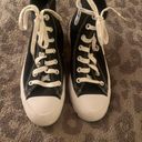 Converse Black Hi-Tops Photo 1