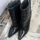 Forever 21 black patent point toe boots  Photo 2