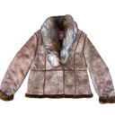 Anne Klein Vintage  Brown Faux Fur Coat Photo 0