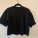 Adidas Black Cropped Tee Photo 2