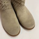 Toms  Serra suede slouch perforated boots Sz 6 A4 Photo 7