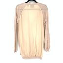 Maison Scotch  Women's Sz 2 US M Les Bons Vivants Button Down Sweater Pink Blush Photo 1