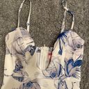 Blue And White Floral Dress Size M Photo 1