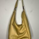 Krass&co American Leather . yellow leather hobo bag shoulder purse Photo 2