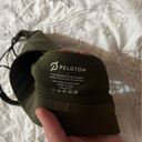 Peloton  army green Strappy sport bra size small Photo 1