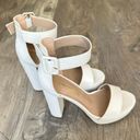 White Platform Heels Size 6.5 Photo 4