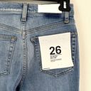 RE/DONE New  90s High Rise Ankle Crop Jeans Photo 6