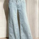 BCBGMAXAZRIA Tex by MaxAzria Wide Leg Light Blue Denim Jeans Size 30 Photo 0