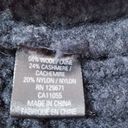 360 Cashmere  Women XS Wool Cashmere  Fuzzy Black Cardigan Photo 9