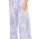 Naked Wardrobe Smoke Marble Print Mesh Swim Cover Up Pants Size L Photo 0