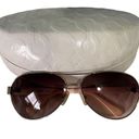 Coach Y2K  wire rim aviator small frame butterfly women's sunglasses FLAWED Photo 0