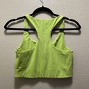 Girlfriend Collective  Neon Green Crop Top Paloma Longline Sports Bra Size Medium Photo 5