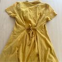 Majorelle  Revolve Retro Mustard Yellow Shirtdress Photo 4