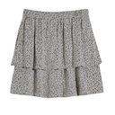 Madewell  Pull On Tiered Mini Skirt In Tudor Floral Photo 0