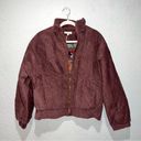 easel  Quilted Corduroy Bomber Jacket Photo 0