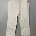 Talbots  White Straight Leg Jeans Sz 10‎ Photo 0