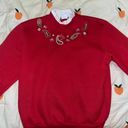 Bonworth vintage red crewneck with collar paisley Photo 1