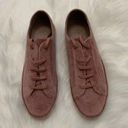 Joie New  DarylLight Mauve Velvet Sneakers Photo 5