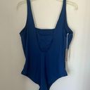 Everlane NWT  Nyle square neck one piece blue swimsuit size XL Photo 8