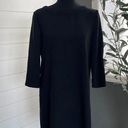 BB Dakota Black 3/4 Sleeve Shift Dress / Size Small Photo 0