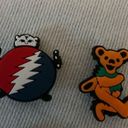 Grateful Dead  set of 4 croc charms
NWOT Photo 3