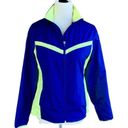 Danskin  ZIP FRONT, COLLARED JACKET  M ROYAL OCEAN POLYESTER ATHLEISURE DANCE Photo 5