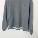 Zyia [ Active] Gray Energetic Zipper Crewneck Boyfriend Fit Sweatshirt Sz Large L Photo 8