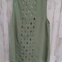 Blu Pepper  Cutout Back Green Tank Top Tee S Photo 2