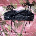 Dolls Kill Club Exx black sequin bra crop top Photo 5