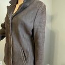 wilson's leather  Pelle Studio Dark Brown Button Up Jacket Large Photo 3