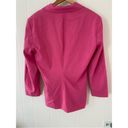 ZARA  Oversized Pink Tapered Waist Blazer Bloggers Favorite Size X-Small 4432/700 Photo 11