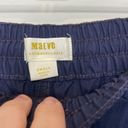 Anthropologie NWT Maeve  Tenley Twill Track Pant Joggers Navy Size Small Photo 9