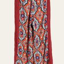 Liliana Anthropologie Lilka Orange Printed Cotton Boho Palazzo Pants Size S Photo 5