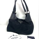 Prada  Tessuto Nylon Hamal Shoulder Bag Black Photo 2