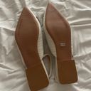 Closed Toe White Flats Size 8 Photo 1