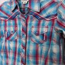 Ariat  pearl snap button down shirt size medium Photo 3