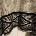 BCBGMAXAZRIA Cardigan Size Large Sweater Knit Oversized Aztec Boho Photo 7