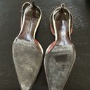 Ralph Lauren Vintage  Striped Slingback size 5.5 Photo 2