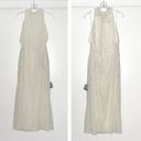 Lulus NEW Lulu’s Wonder Years Halter Maxi Dress size S Ivory Polka Dot Photo 4