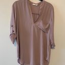 Lush Clothing Lush Purple Blouse Photo 1