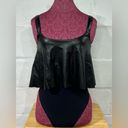 Commando  Faux Leather Flowy Bodysuit Photo 1