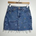 Tommy Hilfiger  Embroidered Logo Denim Mini Skirt Photo 0