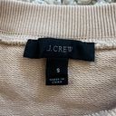 J.Crew EUC  Oui Oui Beaded Rhinestone Sweatshirt Photo 4