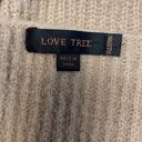 Love Tree fuzzy sweater side ties V-neck size medium Photo 6