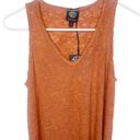 Bobeau  rust terracotta knit tank top lightweight size small NWT Photo 1