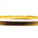 Monet Three Piece Gold Tone Textured Bangle Bracelet Photo 3